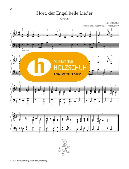 Hört, der Engel helle Lieder